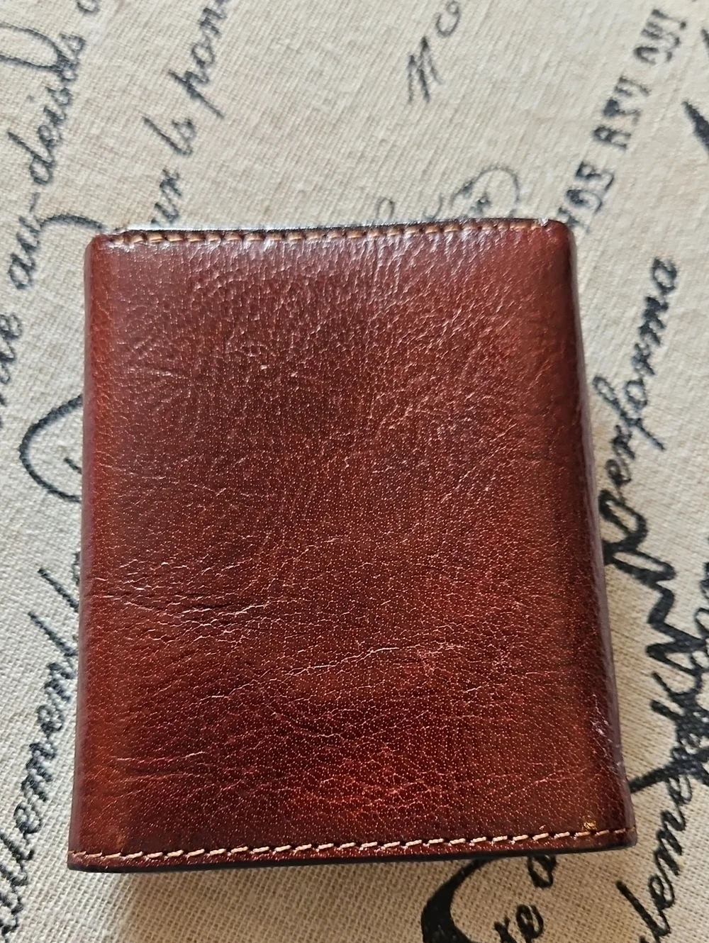 Pierre Cardin Brown Leather Bifold Wallet